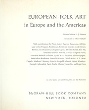 Cover of: European folk art in Europe and the Americas.
