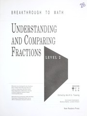 Cover of: Understanding and Comparing Fractions: Level Two (Breakthrough to Math)
