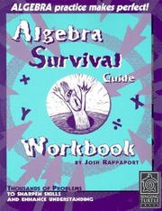Cover of: Algebra Survival Guide Workbook (Algebra Survival Guide)