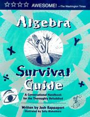 Cover of: Algebra survival guide