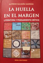 Cover of: La huella en el margen: literatura y pensamiento crítico