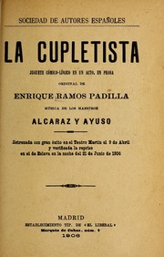 La cupletista by Manuel Alcaraz