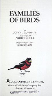 Cover of: Families of birds