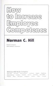 Cover of: How to increase employee competence