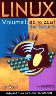 Linux Vol. 1 : AC - Zcat by Dale Scheetz, Mark Williams Company