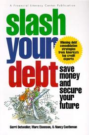 Cover of: Slash your debt! by Gerri Detweiler