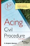 Cover of: Acing Civil Procedure by 