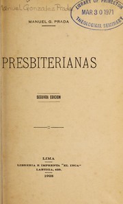 Cover of: Presbiterianas