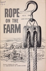 Cover of: Rope on the farm by J. R. McCalmont