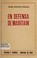 Cover of: En defensa de Maritain