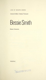 Bessie Smith by Elaine Feinstein