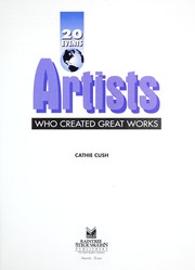 Cover of: Artists who created great works