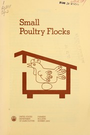 Cover of: Small poultry flocks