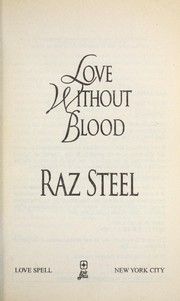 Cover of: Love Without Blood by 