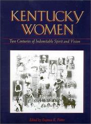 Cover of: Kentucky Women by Eugenia K. Potter