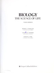 Biology, the science of life