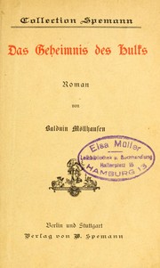 Cover of: Das Geheimnis des Hulks: Roman