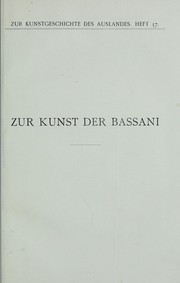 Zur Kunst der Bassani by Ludwig Zottmann