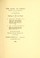 Cover of: Catalogue of paintings in oil and pastel by J. Alden Weir, N.A., member of the society of American Artists, Water Color Society and Pastel Club; honorable mention, Paris Salon; figure prize of the Water color Society; prize, American art Association and J. H. Twachtman, menber of the Etching Club. Webb prize, Society of American Artists, 1888. Member of Pastel Club. Membr of Society of American Artists