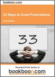 Cover of: 33 Steps to Great Presentations