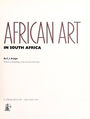 Contemporary African art in South Africa by De Jager, E. J.
