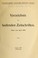 Cover of: Verzeichnis der laufenden Zeitschriften stand vom April 1909