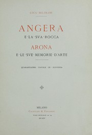 Cover of: Angera e la sua rocca: Arona e le sue memorie d'arte