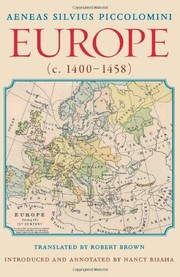 Cover of: Europe: (c. 1400-1458)