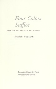 Cover of Four colors suffice