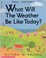 Cover of: What will the weather be like today?