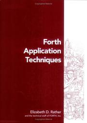 Cover of: Forth Application Techniques by 