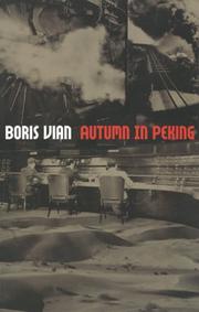 Cover of: Autumn in Peking