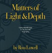 Cover of: Matters of Light & Depth by Ross Lowell