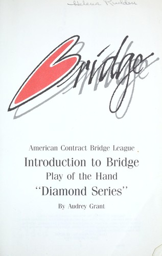 ACBL Introduction To Bridge Play Of The Hand (Diamond Series, Book 2 ...