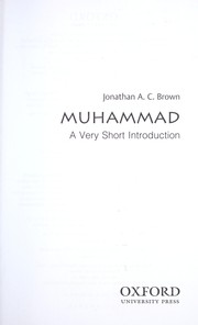 Muhammad by Jonathan Brown