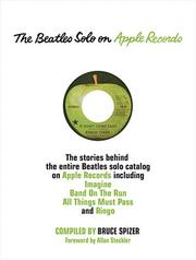 Cover of: The Beatles Solo on Apple Records by Bruce Spizer