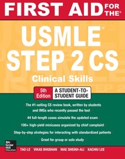 Cover of: First Aid for the USMLE Step 2 CS (Clinical Skills) | 
