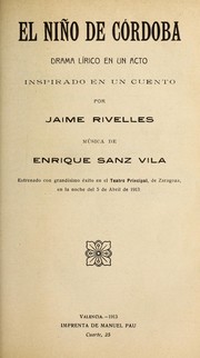 El nin o de Co rdoba by Enrique Sanz Vila