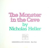 Cover of: The monster in the cave