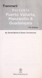 Cover of: Puerto Vallarta, Manzanillo & Guadalajara