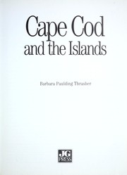 Cover of: Cape Cod and the Islands