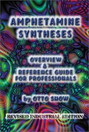 Cover of: Amphetamine syntheses by Otto Snow