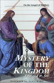 Cover of: Mystery of the Kingdom (Kingdom Studies) by Edward P. Sri