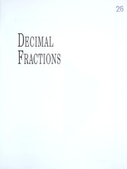 Cover of: Decimal Fractions: Level Two (Breakthrough to Math)