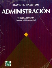 Cover of: Administracion