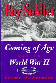 Cover of: Boy soldier | Russell E. McLogan