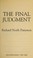 Cover of: The final judgment