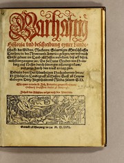 Cover of: Warhaftige Historia vnd Beschreibung eyner Landtschafft der wilden, nacketen, grimmigen Menschfresser Leuthen, in der Newenwelt America gelegen, vor vnd nach Christi Geburt im Land zu Hessen vnbekant, biss vff dise ij. nechst vergangene Jar, da sie Hans Staden von Homberg auss Hessen durch seine eygne Erfarung erkant, vnd yetzo durch den Truck an Tag gibt: mit eyner Vorrede D. Joh. Dryandri ... Inhalt des Büchlins volget nach den Vorreden