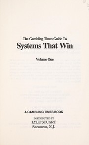 Cover of: The Gambling times guide to systems that win