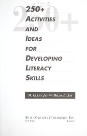 Cover of: 250[plus] activities and ideas for developing literacy skills